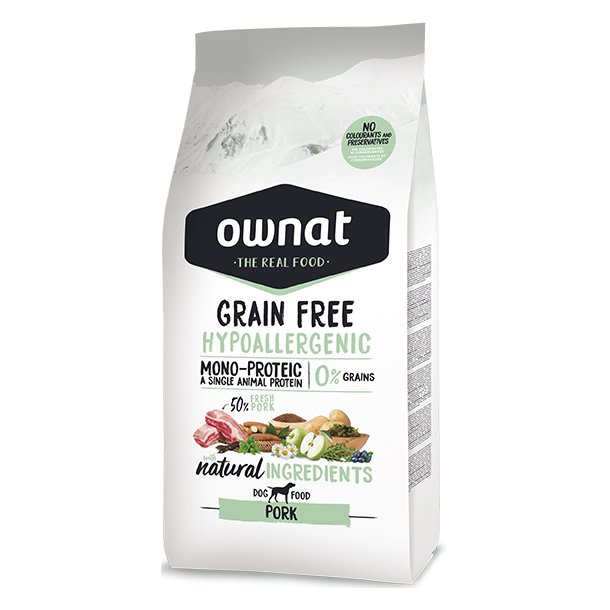 Ownat Grain Free Hypo Adult Pork