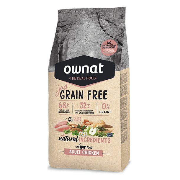Ownat Just Grain Free Adult Chicken (Cat)