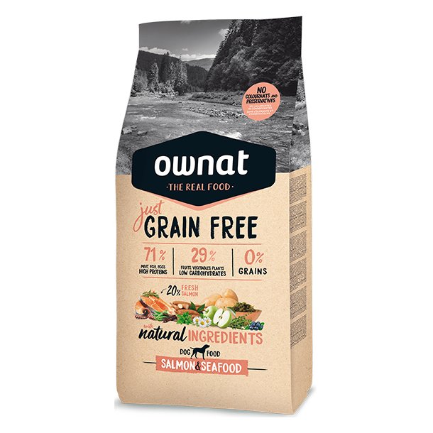 Ownat Just Grain Free Salmon &amp; Seafood