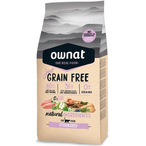 Ownat Just Grain Free Sterilized (Cat)