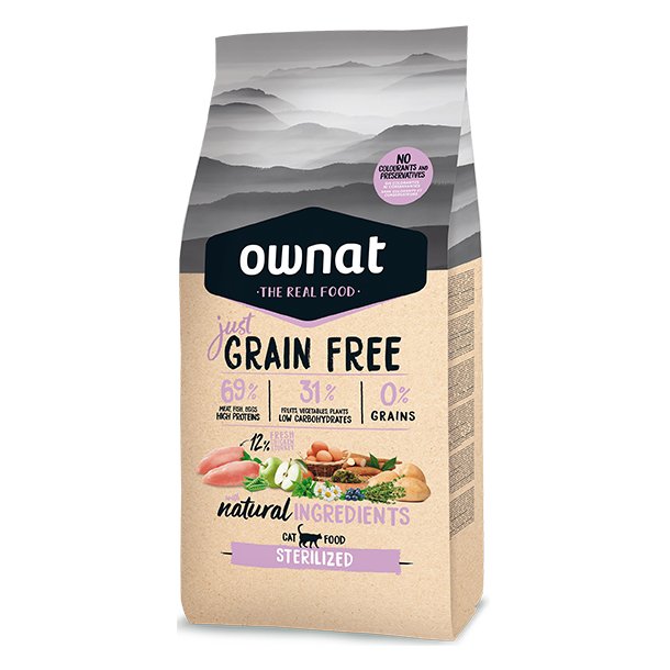 Ownat Just Grain Free Sterilized (Cat)
