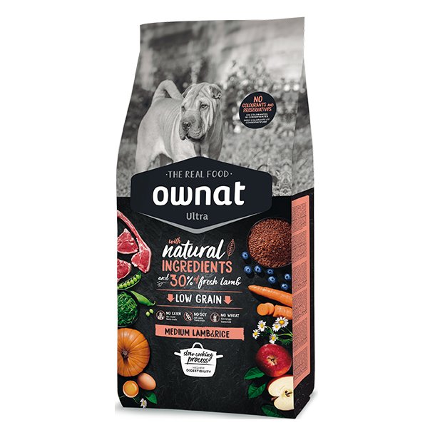 Ownat Ultra Medium Lamb &amp; Rice