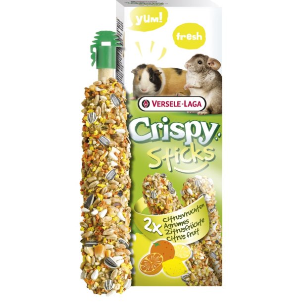 Sticks Marsvin &amp; Chinchilla Citrus  Fruit