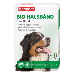 Beaphar Bio Halsbnd Stor hund