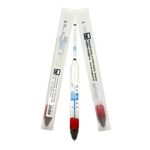 hw Hydrometer w/thermometer