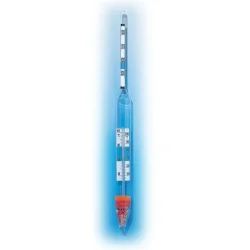 hw Hydrometer w/thermometer