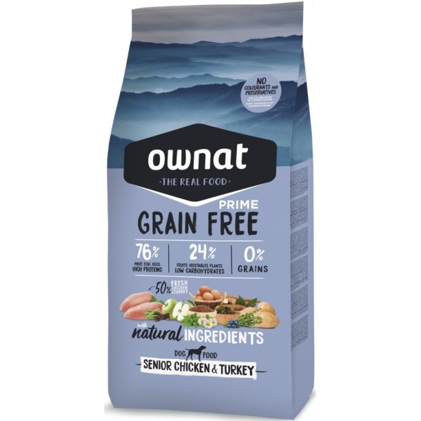 Ownat Grain Free Prime Senior