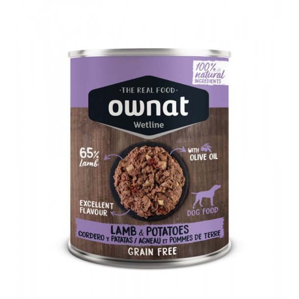 OWNAT WETLINE Lamb &amp; Potatoes 400g
