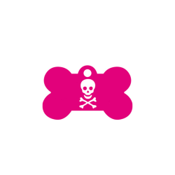 Bein Rosa Pirate Style Skull &amp; Crossbens