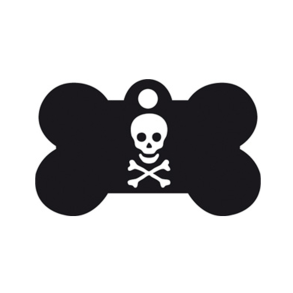 Bein Sort Pirate Style Skull & Crossbens