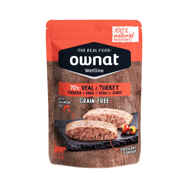 OWNAT WETLINE Veal &amp; Turkey 85g